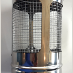 RAIN CAP / SPARK ARRESTOR FOR THE CHIMNEY